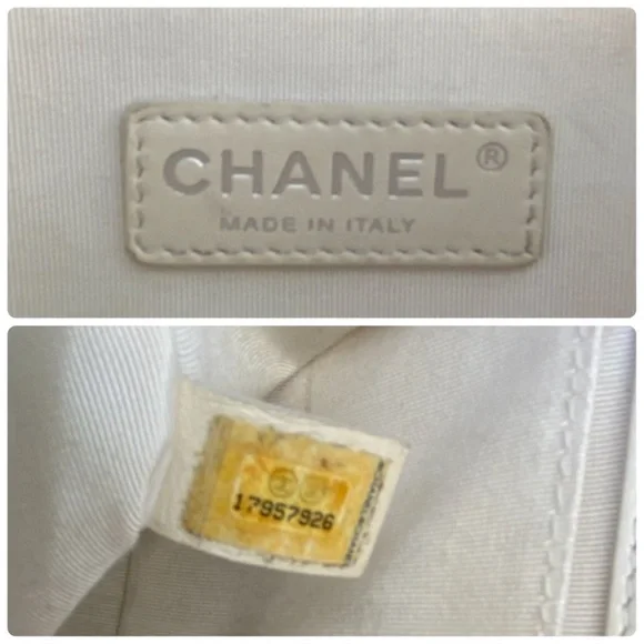 ⭐️⭐️GORGEOUS⭐️⭐️ CHANEL Reverso Boy Flap Bag patent leather Crossbody Bag - Picture 16 of 17